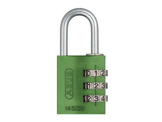 ABUS PADLOCK 145/30 GRN - Access Automation - 4003318465802