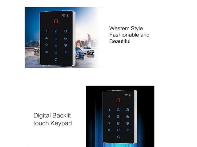 ACCESS CONTROL KEYPAD TUYA IP68 - Home Automation - 