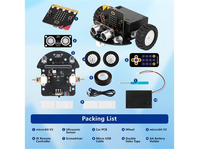 ACEBOTT TINKERBOTT CAR KIT QD025 - Robot Kit - 