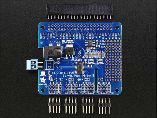 ADF 16CH RASPBERRY PWM/SERVO HAT - Breakout boards / Shields / Modules -