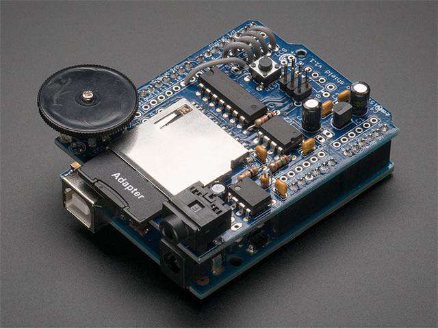 ADF ARDUINO WAVE SHIELD KIT V1.1 - Breakout boards / Shields / Modules -