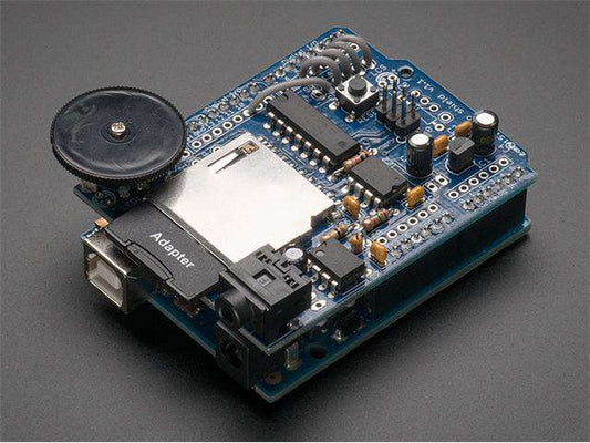 ADF ARDUINO WAVE SHIELD KIT V1.1 - Breakout boards / Shields / Modules -