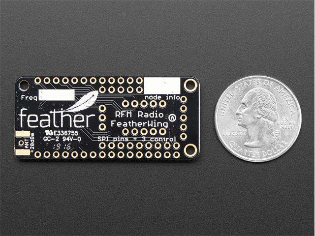 ADF LORA FEATHERWING - RFM95W - Communications -