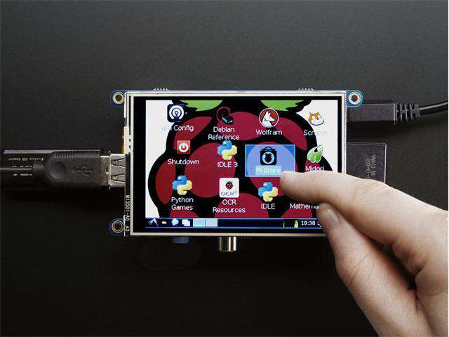 ADF RASPBERY PI 3.5IN TOUCH TFT - Displays -