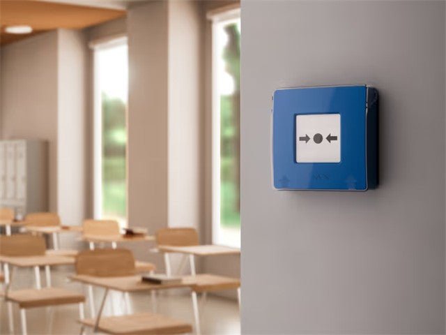 AJAX MANUAL CALL POINT (BLUE) - Alarms & Accessories - 4823114045202