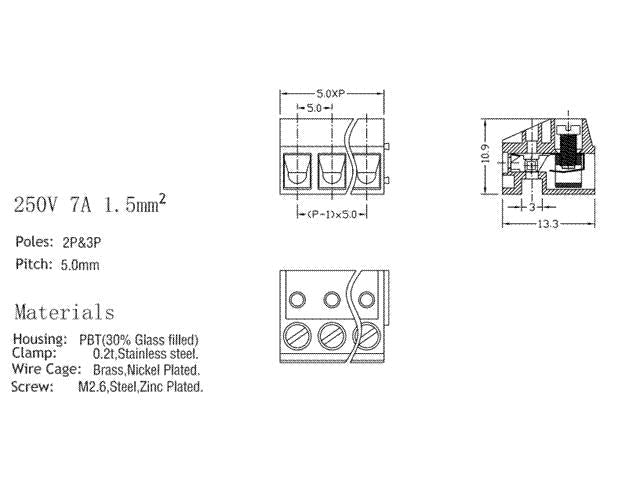 AK130/2DS - Terminals - 
