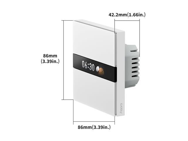 AQARA DISPLAY SWITCH V1 - Home Automation - 6975833357475