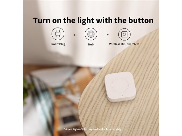 AQARA WIRELESS MINI SWITCH T1 - Home Automation - 6975833352166