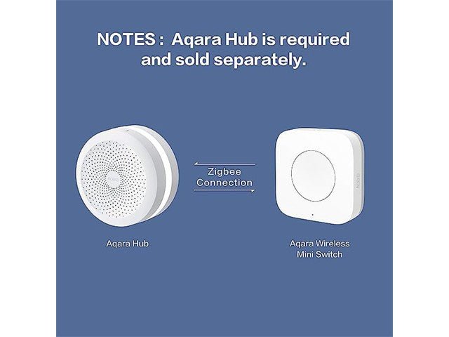AQARA WIRELESS MINI SWITCH T1 - Home Automation - 6975833352166
