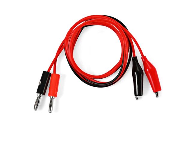 HKD 2X BANANA PLUGS-2XCROC22 SET - Test Leads & Probes -
