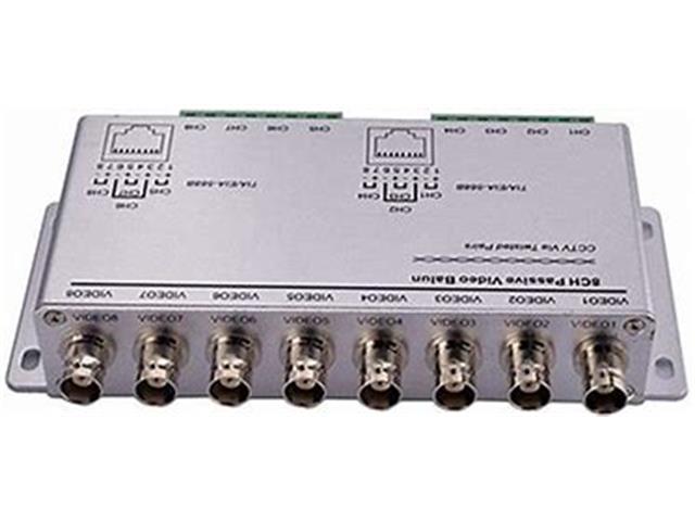 BALUN 8CH 8,0MP P - TXRX BNC PAIR - CCTV Products & Accessories - 