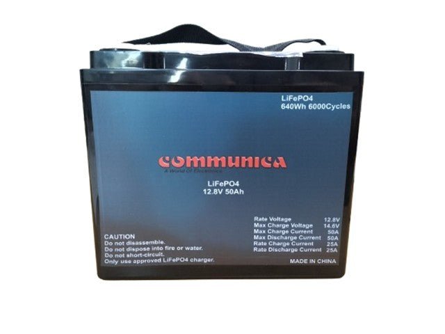 BATT 12,8V50 COM - Batteries - 