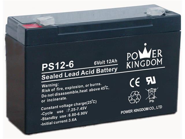 BATT 6V12 PWK - Batteries -