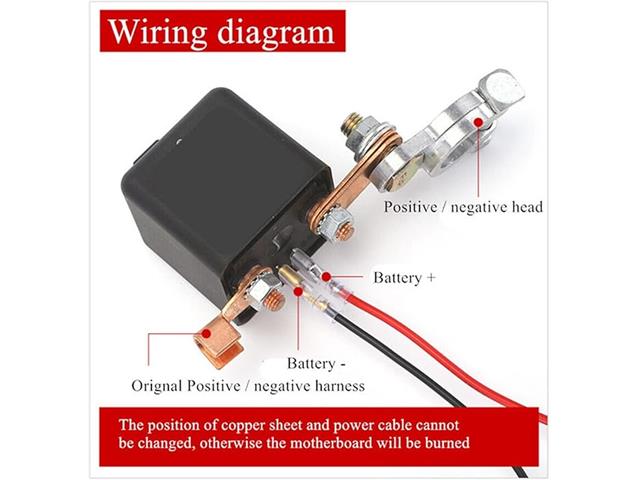 BDD CAR BATTERY DISCONECT+REMOTE - Power, Battery & Solar - 