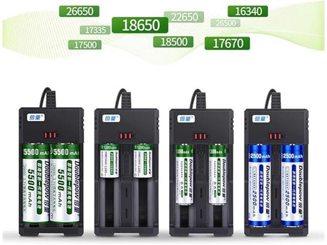 BDD LITH CHARGER - 2X LC18650 AC - Battery Accessories - 