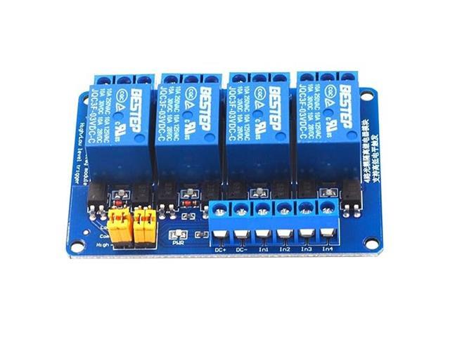 BDD RELAY BOARD 4CH 3.3V - Relay Boards -
