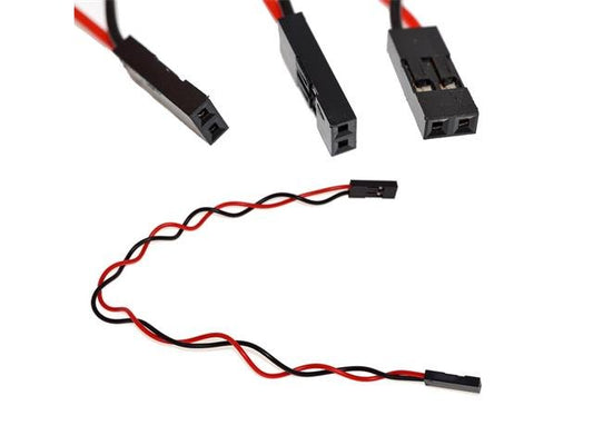 BMT 2P F/F JUMPER CAB 20CM 5/PK - Ribbon Cable -