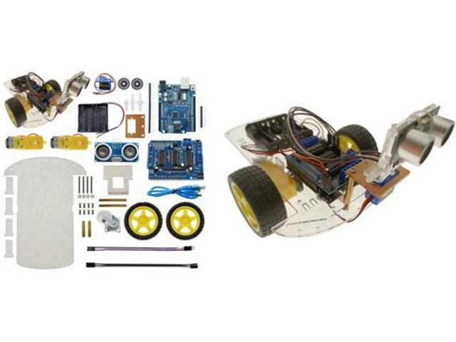BMT 2WD ARDUIN SMART CHASSIS KIT - Robot Chassis - 