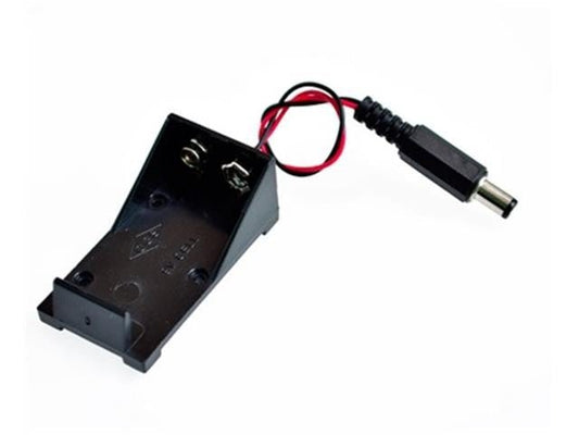 BMT 9V BATTERY HOLDER+DC PLUG - Batteries - 