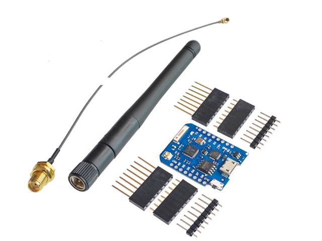 BMT D1 MINI PRO ESP8266-16M+ANT - ESP8266 & ESP32 Modules - CMU D1 MINI PRO ESP8266-16M+ANT lekker HKD D1 MINI PRO ESP8266-16M+ANT