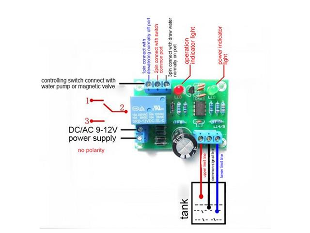 BMT WATER LEVEL CONTR/SWITCH 12V - Sensors - 