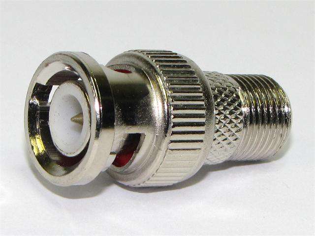 BNCMALE/F-TYPEFEMALE - R F Coaxial Connectors -