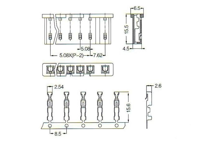 BS95 - 4E - PCB Connectors - 