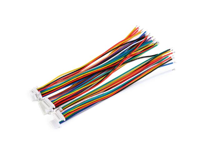 CMU JST-SH1 S/END 4 PIN CAB 5/PK