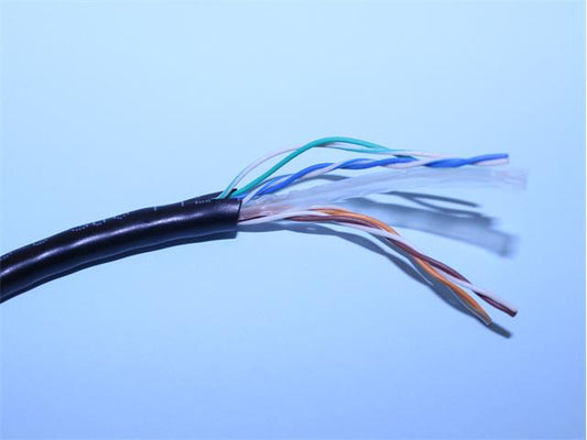 CAB04PR UTP CAT6E SOLID BL - Network & Communication Cable - 