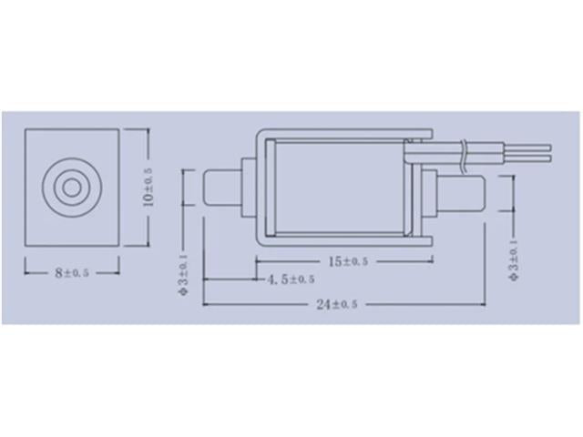 CMU MINI SOLENOID N/C 5VDC 204MA