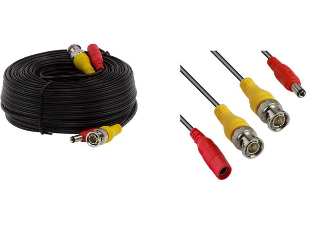 CCTV CABLE AHD4.0 BNC+DC 15M - CCTV Leads -