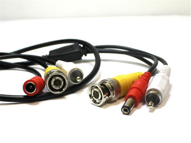 CCTV CABLE WITH AUDIO 50M - CCTV Leads -