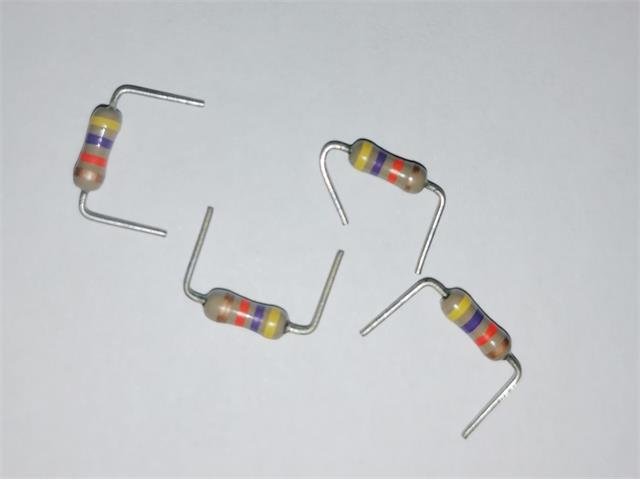 CF 1/4W 5% 47K - Resistors -
