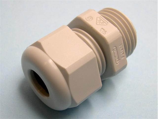 CGP-M16X1,5-05-GY - Cable Glands, Strain Relief & Grommets -