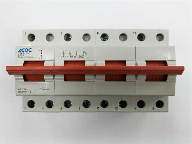 CHANGEOVER SWITCH SF4P100 - Circuit Breakers -
