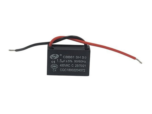 CMU 1,5UF 450VAC FAN CAP - Capacitors - 