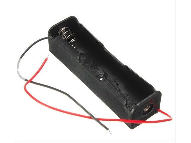 CMU 1XLC18650 BATT HOLDER W/WIRE - Battery Accessories - 