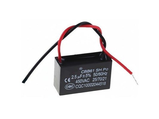 CMU 2,5UF 450VAC FAN CAP - Capacitors - 
