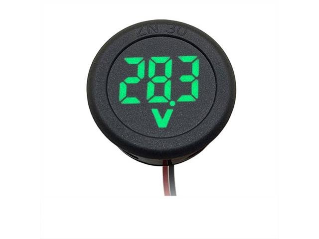CMU 34MM RD DC DIG PANEL MET GRN - Panel Meters -