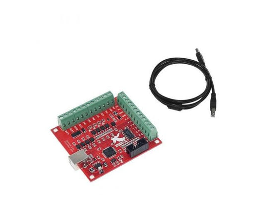 CMU 4 AXIS MACH3 USB STEPPER I/F - 3D & CNC Controllers & Shields - 