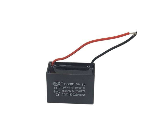 CMU 8,0UF 450VAC FAN CAP - Capacitors - 