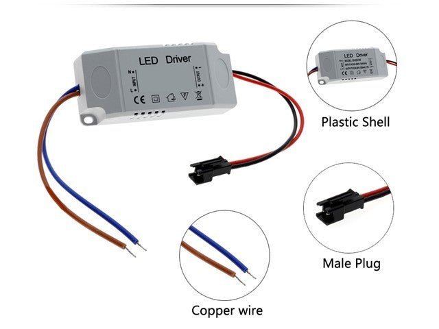 CMU LED DRIVE 8 - 12W 300MA 24 - 26V - LED Display Drivers - 
