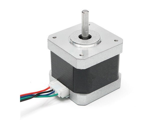 CMU SHAFT REV STEP MOTOR NEMA 17 - Motors, Motor Drivers & Controllers - 
