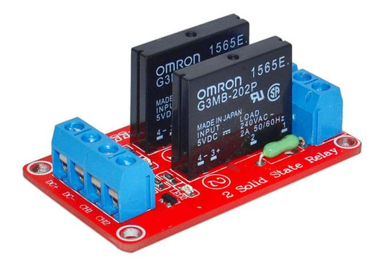CMU SOLID STATE RELAY BRD 2CH 5V - Relay Boards - 
