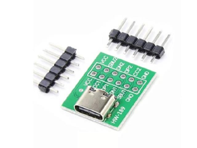 CMU USB TYPE-C BREAKOUT BRD 12P - Breakout boards / Shields / Modules -