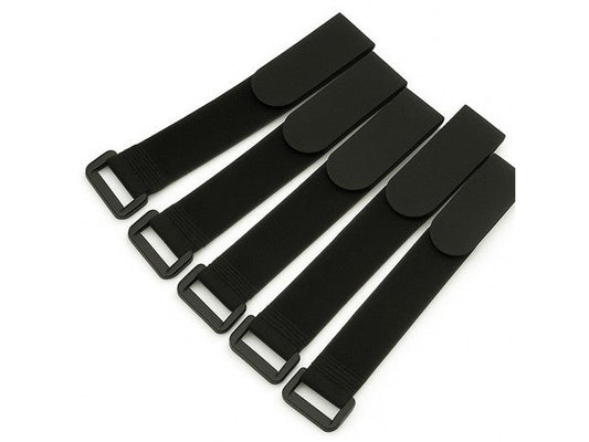 CMU VELCRO STRAP 30X2CM BLK 5/PK - Adhesives, Sealants & Tapes - 