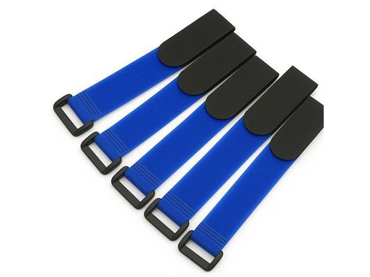 CMU VELCRO STRAP 30X2CM BLU 5/PK - Adhesives, Sealants & Tapes - 