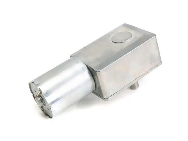 CMU WORM GEAR MOTOR 12V 90RPM - Motors, Motor Drivers & Controllers - BDD WORM GEAR MOTOR 12V 90RPM