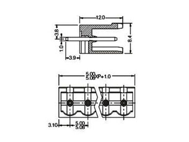 CPM5,08 - 5E - Terminals - 