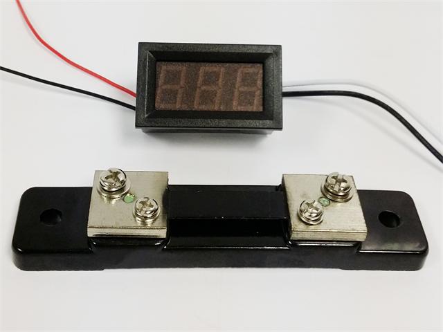 DPM/BDD DIG AMP METER 50A RED